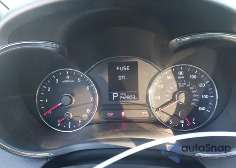 2016 Kia Forte Lx из США, поврежденный, VIN KNAFK5A86G5597025